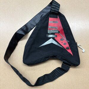 vintage Parcel flying-v guitar crossbody bag
